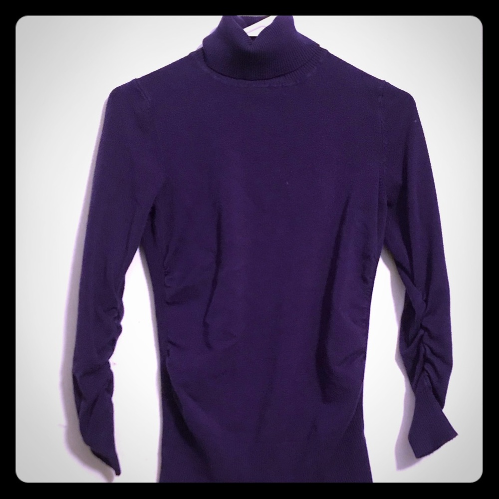 Purple Turtleneck